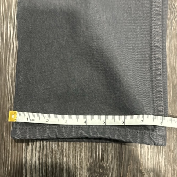 Men’s Dark Gray Levi’s 505 Regular Fit Jeans Size 32x29 EUC - Picture 7 of 10